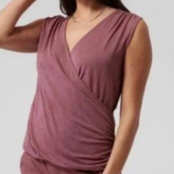 Athleta Breezy Wrap Tank Camisole Sz‎ XS - Picture 6 of 6